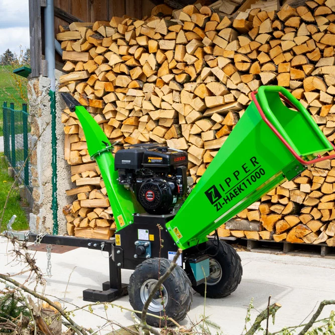 Zipper Häcksler Schredder Chipper bis 12cm!