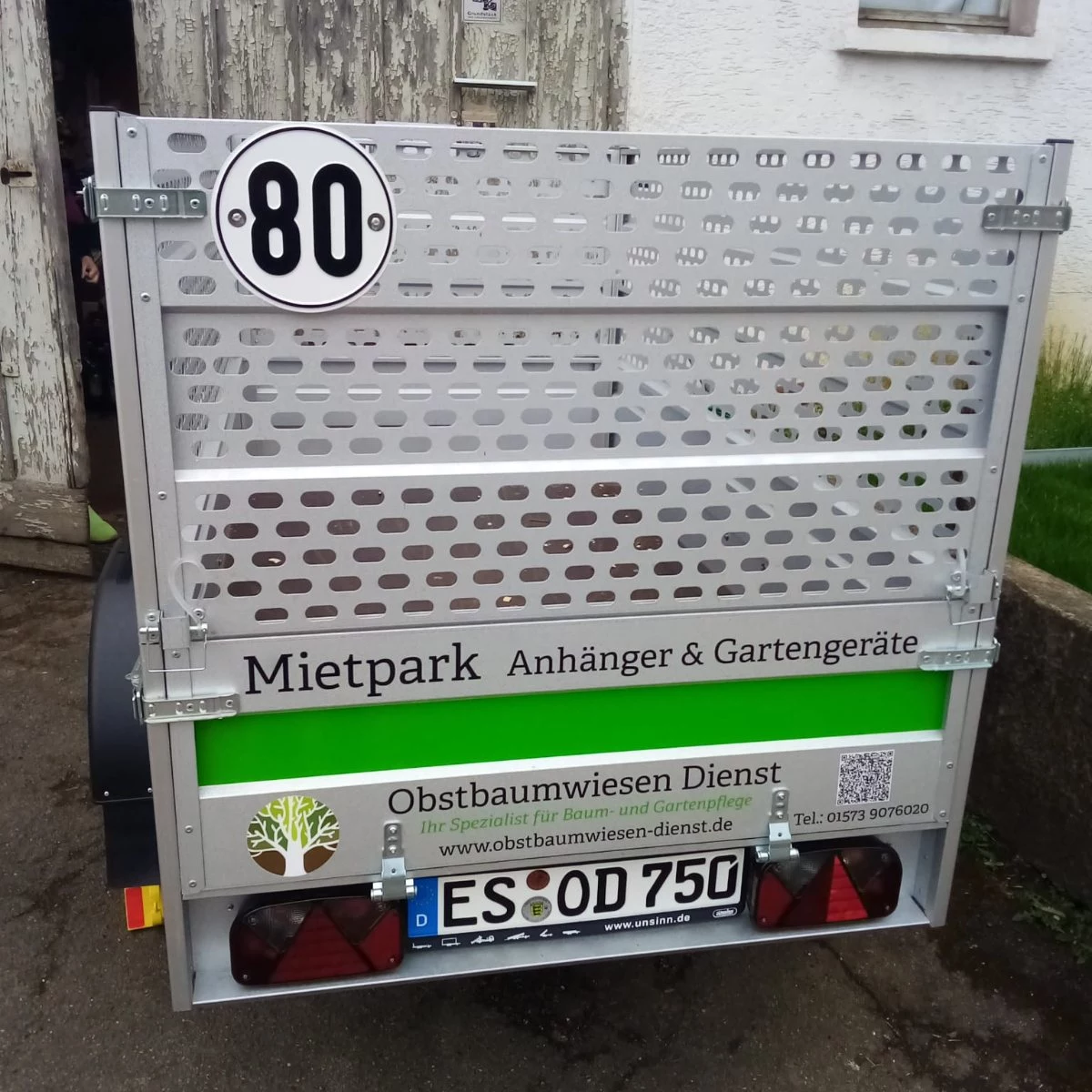 Anhänger 750 mit/ohne Gitteraufsatz zu vermieten – Vorschau 2